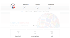 Desktop Screenshot of expo24.ro